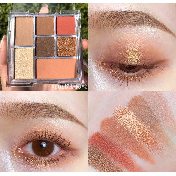 Phấn mắt 7 ô Miss Lara bảng màu siêu ngọt ngào | BigBuy360 - bigbuy360.vn