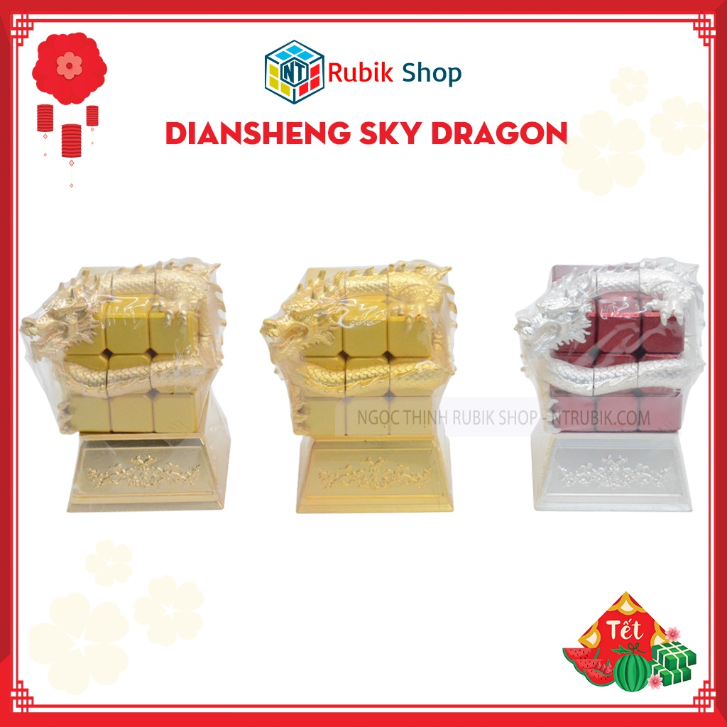 Rubik 3x3x3 Rồng Diandseng- Diangsheng Sky Dragon Phiên bản giới hạn Limited Editon 2022