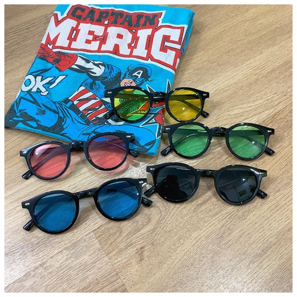 Mắt kính nữ MOKANA kính mát gọng nhỏ kính trẻ em thời trang nhiều màu MK03