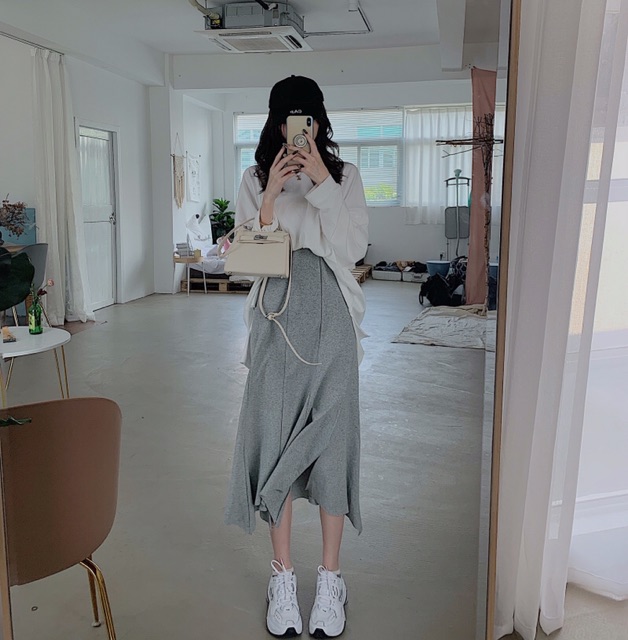 [ Hot ] Chân váy dài lưng cao đuôi cá xẻ tà độc đáo | BigBuy360 - bigbuy360.vn