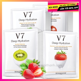 Mặt nạ giấy V7 Bioaqua cấp ẩm, giảm sưng tấy, làm da sáng hồng