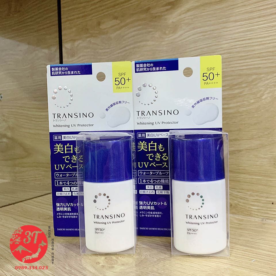 Kem ngày chống nắng nám TRANSINO Whitening UV Protector
