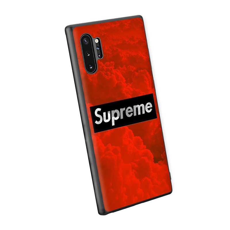 Ốp điện thoại TPU silicone mềm họa tiết Supreme cá tính T162 cho Samsung S7 Edge S8 S9 S10 Lite Plus S10E