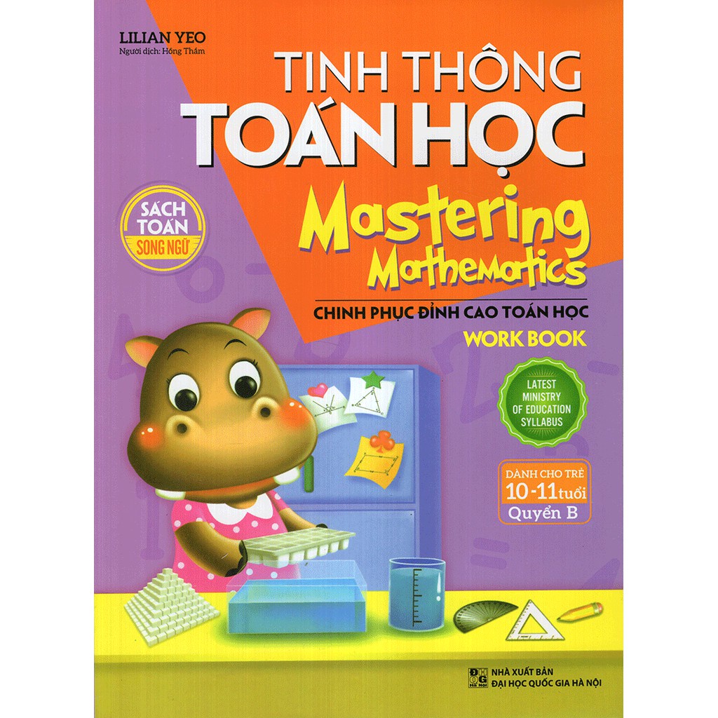 Sách : Combo Tinh Thông Toán học - Mastering Mathematics - Dành Cho Trẻ 10-11 Tuổi Quyển A và B