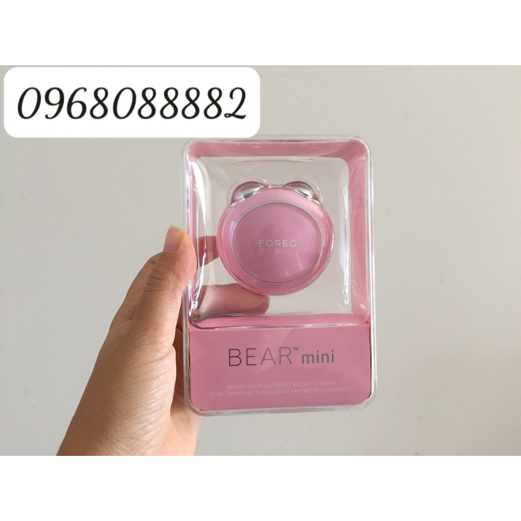 Máy massage nâng cơ và đẩy tinh chất dưỡng da Foreo Bear fullsize, Foreo Bear Mini