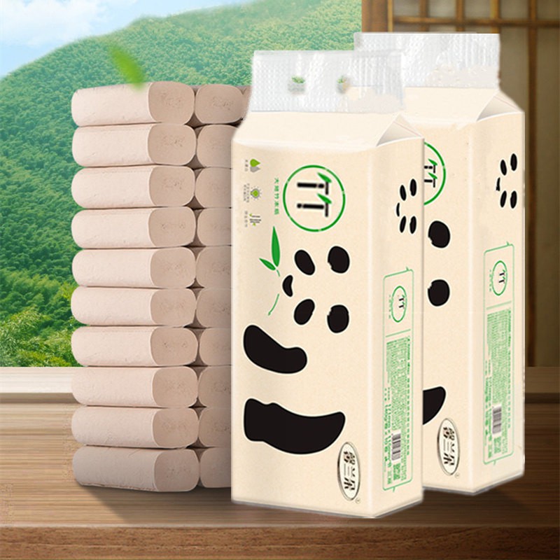 12 Cuộn Giấy Vệ Sinh Bằng Tre Tự Nhiên