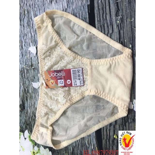 Quần lót nữ cao cấp Jobelli - MS:1249LƯỚI HOA PHỐI REN