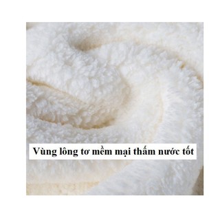KHĂN Ủ TÓC - LAU KHÔ - THẤM HÚT NƯỚC CHO TÓC