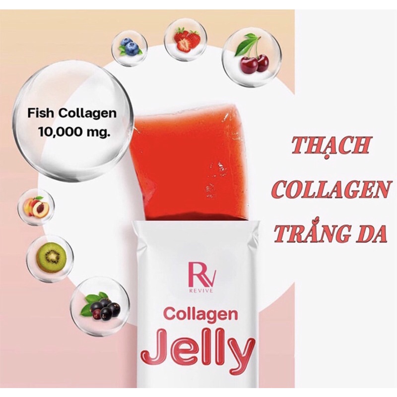 Thạch lựu Jelly collagen Thuỵ Sĩ trắng da chính hãng 100%