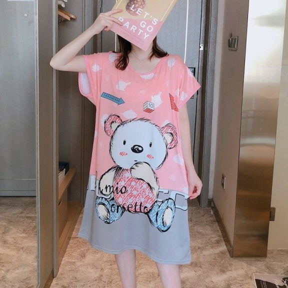 Đầm Ngủ/Váy Ngủ Cotton Cute Siêu Cute 003