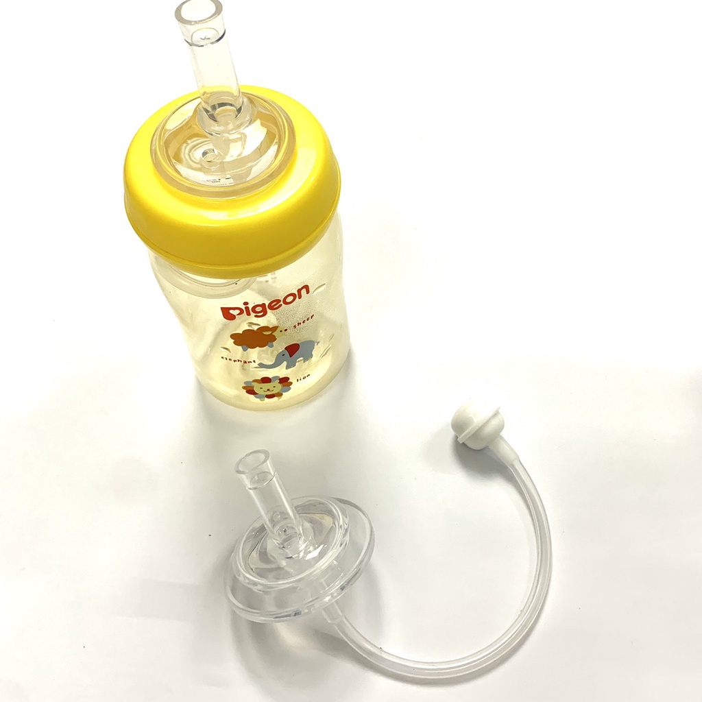 Bộ chuyển đổi bình sữa, Ống Hút Thay Thế Bình Sữa Cổ Rộng pigeon, Moyuum