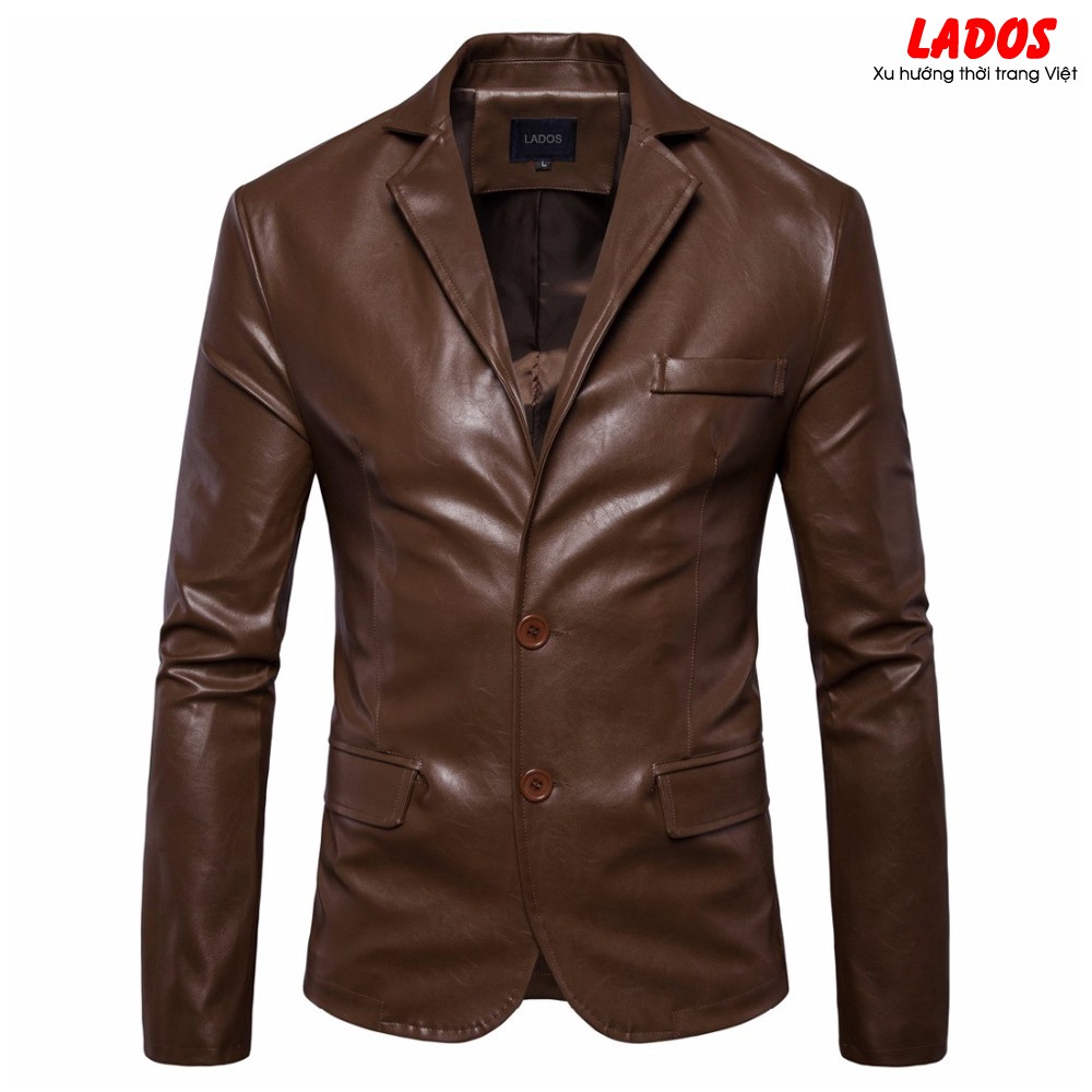[Mã FAMALLT5 giảm 15% đơn 150K] Áo khoác vest da LADOS-141