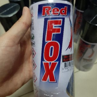 Sơn đen mờ RED FOX thái lan