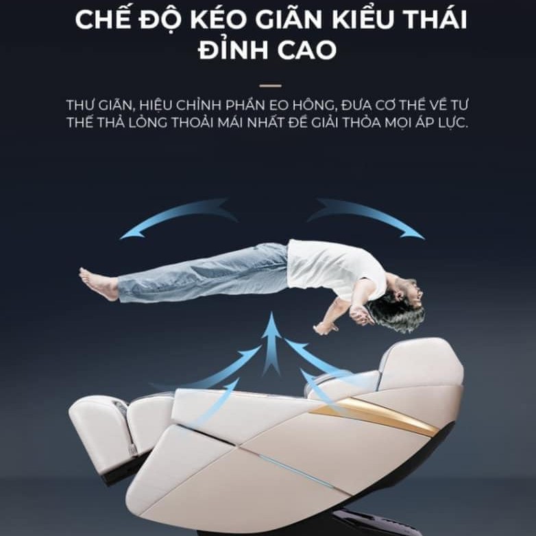 Ghế massage FUJIKIMA FJ-C106 hay còn gọi là Fujikima C106 Điều khiển giọng nói Tiếng Việt tích hợp Full Tính Năng