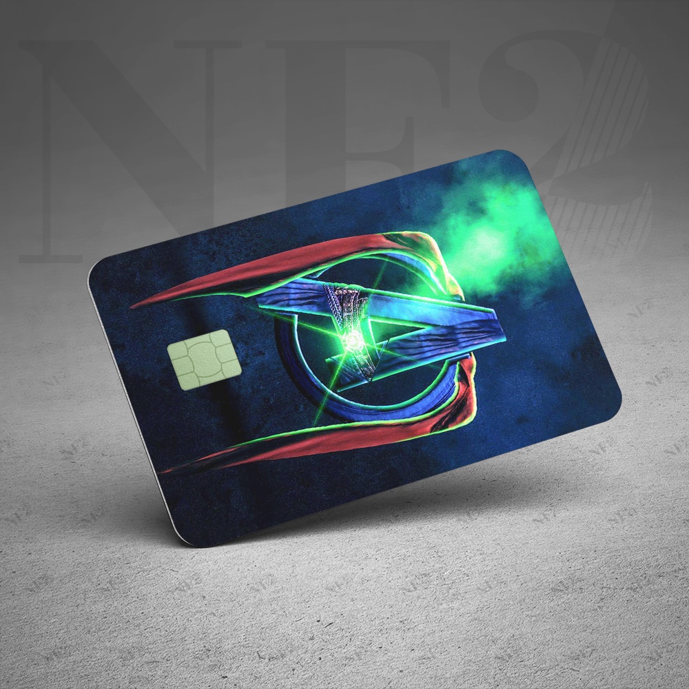 LOGO MARVEL - Decal Sticker Thẻ ATM (Thẻ Chung Cư, Thẻ Xe, Credit, Debit Cards) Miếng Dán Trang Trí NF2 Cards