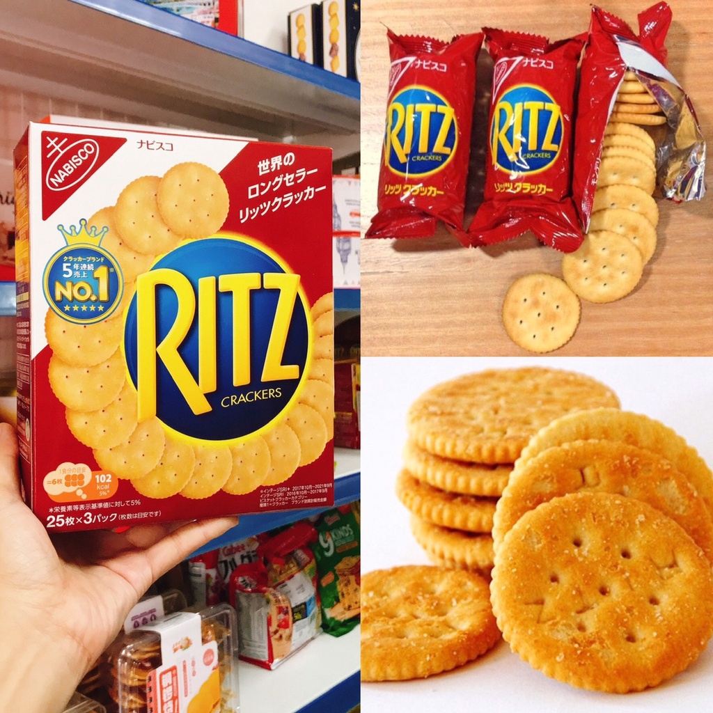Mua Bánh Ritz Quy Mặn và Bánh Quy nhân phô mai giá rẻ nhất | TecKi.Vn