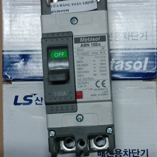 Cầu dao tự động CB khối 2 pha 100A LS