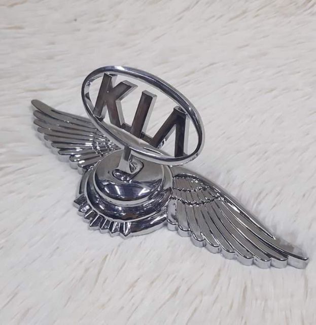 Logo cánh chim đại bàng các hãng xe - logo lắp mui xe ô tô chất liệu mạ hợp kim sáng bóng