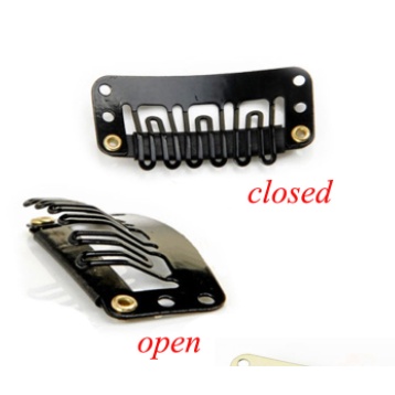 Sét 3 kẹp Tóc Giả chuyên dụng Hình Chữ U 3,2cm bằng kim loại