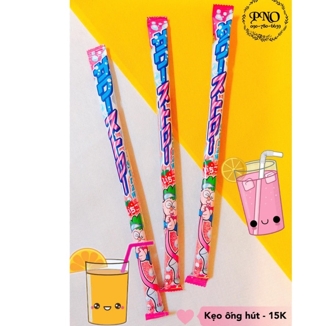 Kẹo ống hút 🥤
