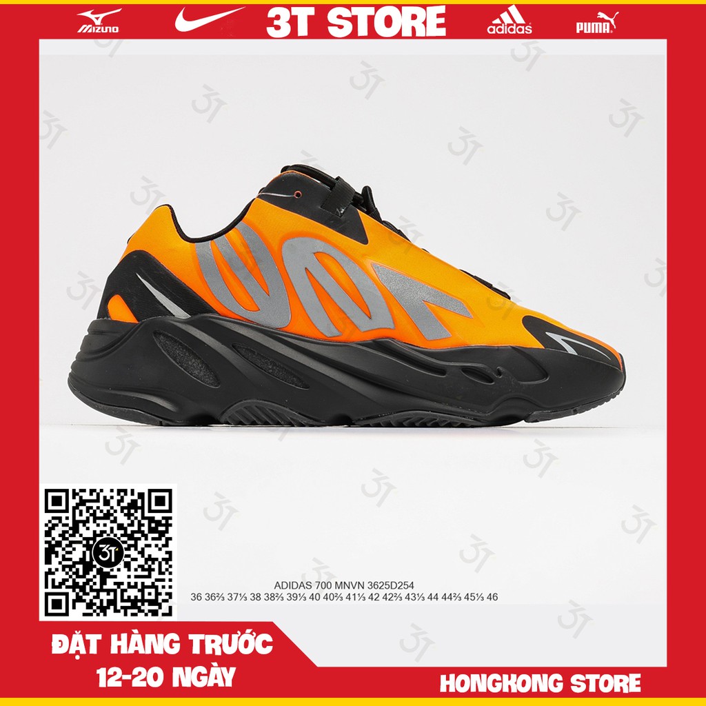 GIÀY SNEAKER MÃ SẢN PHẨM_Yeezy Boost 700 MNVN “Orange” NHIỀU MÀU PHONG CÁCH FULLBOX + FREESHIP