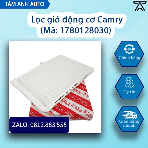 [Sỉ-Lẻ] Lọc gió động cơ Camry (Mã sản phẩm: 1780128030)