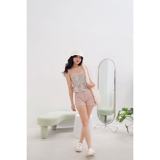 Naked By V - Áo 2 dây babydoll Miranda Top