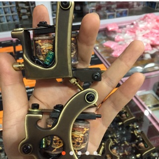 Bộ đôi máy xăm khung đồng