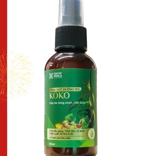 Combo Cải thiện Rụng Tóc Tại Nhà Combo gội xả gừng dừa 880g Tinh chất dưỡng tóc Koko 100ml Cocayhoala