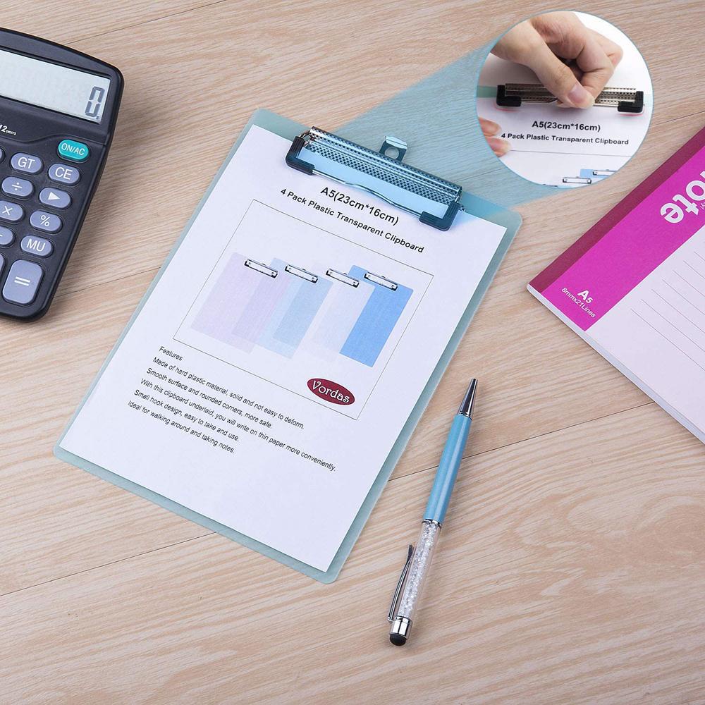 Bảng Kẹp Tài Liệu Trong Suốt Khổ A4 Tiện Dụng