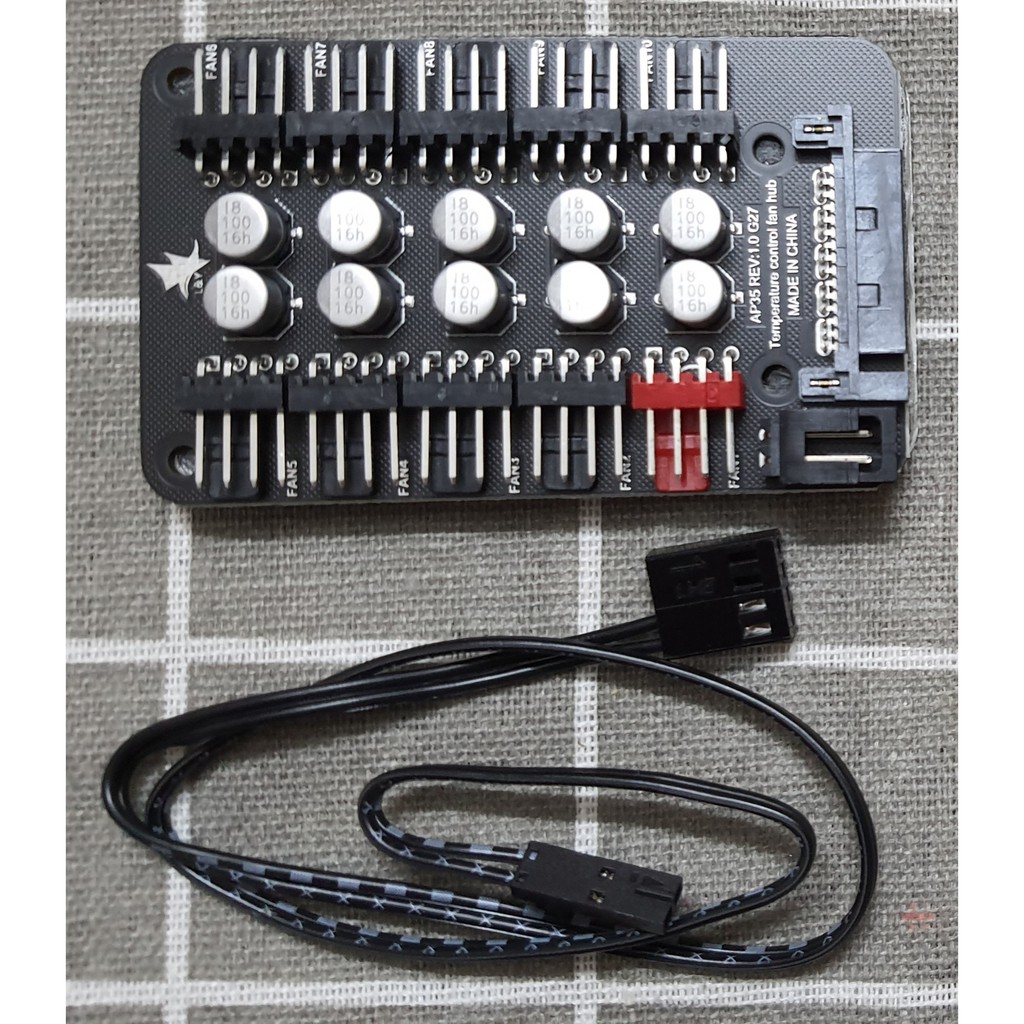 Hub chia quạt (Fan) 4pin PWM