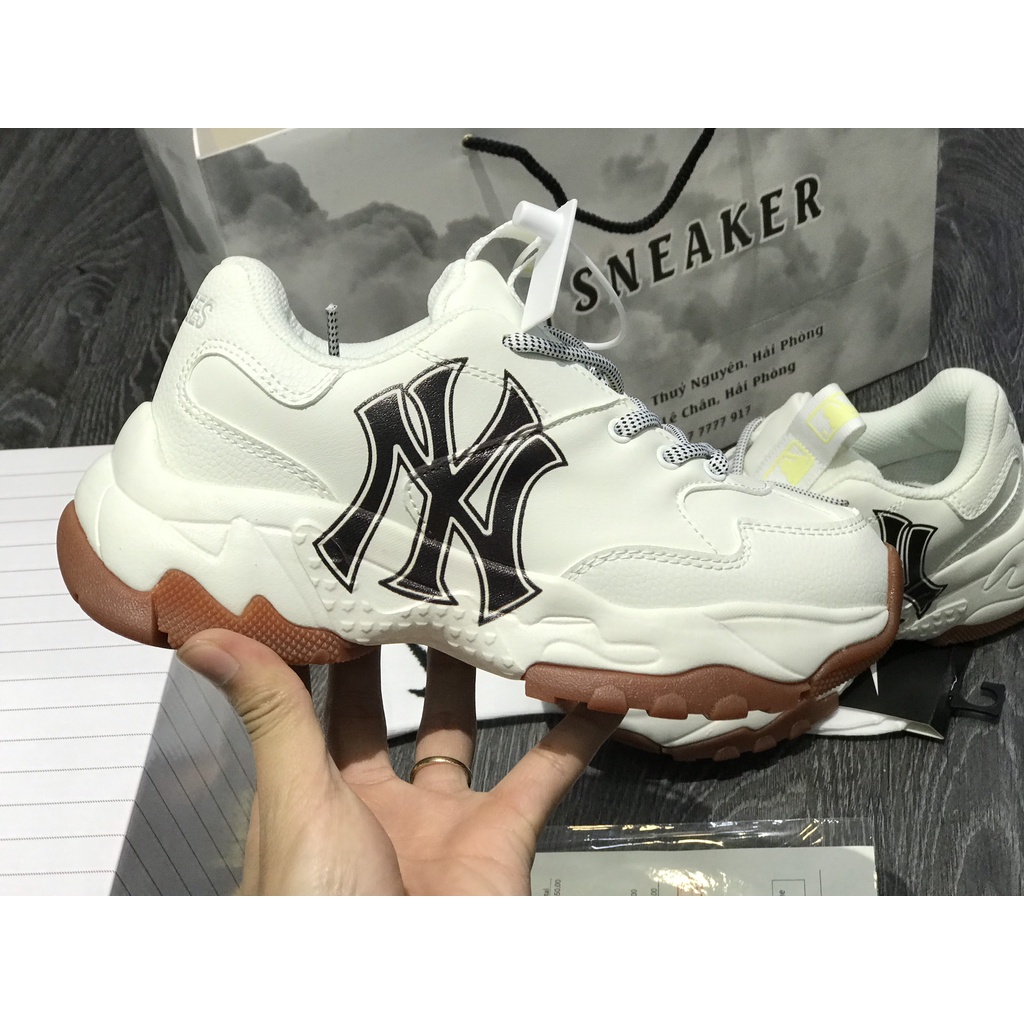 Siêu Phẩm Giày Thể Thảo Sneaker MLL.B NYY. Đế Nâu Đế Tách Lớp SIêu Xinh Cao Cấp Ảnh Thật + freeship + Tặng Tất