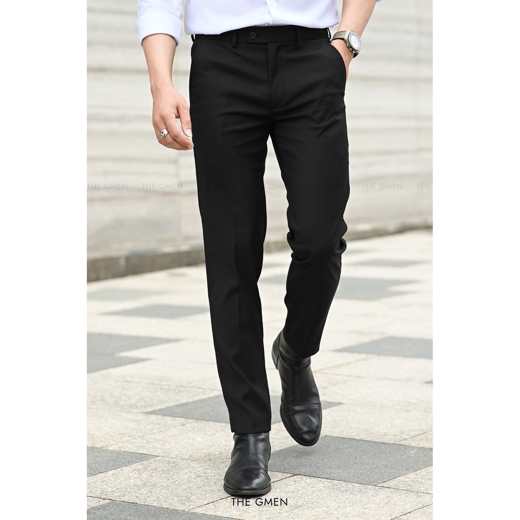 Quần âu nam The GMEN X22 Basic Trouser chất liệu cao cấp, form dáng chuẩn và tôn chân