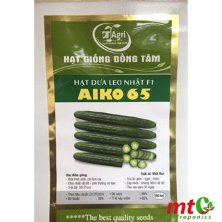 Hạt Giống Dưa Leo Baby TỰ THỤ PHẤN, CHỊU NHIỆT TỐT AIKO 65, Gói 10 hạt
