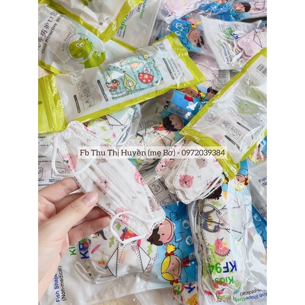 Khẩu trang KF94 cho bé 6m-3y