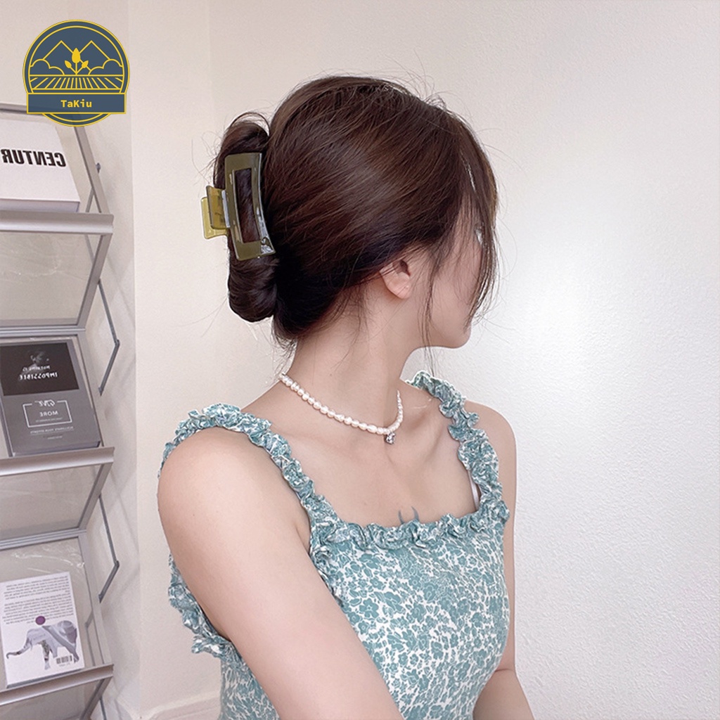 Kẹp Tóc Hàn Quốc Càng Cua Size Cỡ Lớn Thời Trang Hottrend Màu Sắc Tuỳ Chọn