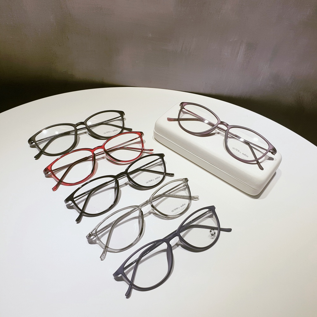 Gọng kính cận mảnh nhẹ Qiwa Eyewear 2209, Kính mắt mèo gọng nhựa nhiều màu