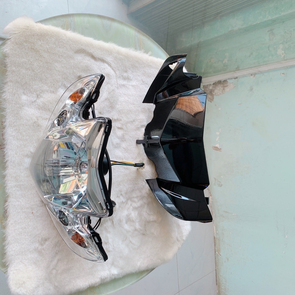 TẶNG ỐP - Đầu Đèn Sihelo cho xe SIRIUS nhiều màu lựa chọn