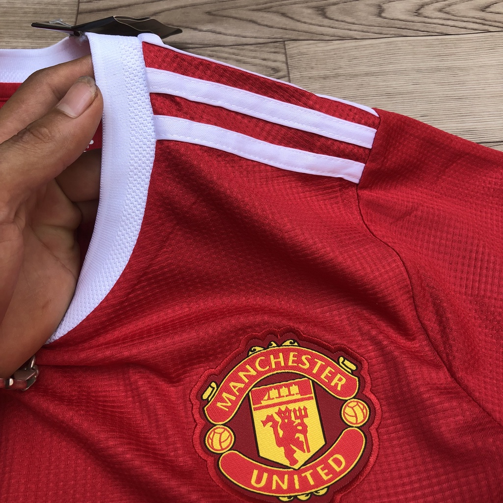 Áo Manchester United 2022 | Bộ Quần Áo Bóng Đá CLB Manchester United Sân Nhà Màu Đỏ Hàng Player