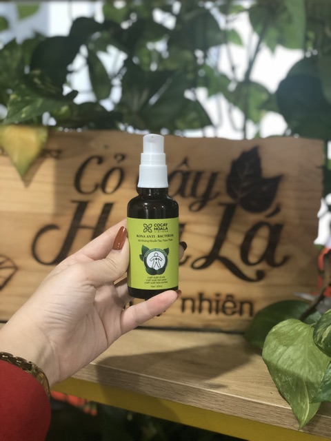 [Giảm Giá Hỗ Trợ Đại Dịch] Xịt Sạch Khuẩn Toàn Thân Rona CoCayHoaLa - Chiết xuất Quế, Lô Hội, Tràm Trà Xanh chai 60ml | BigBuy360 - bigbuy360.vn