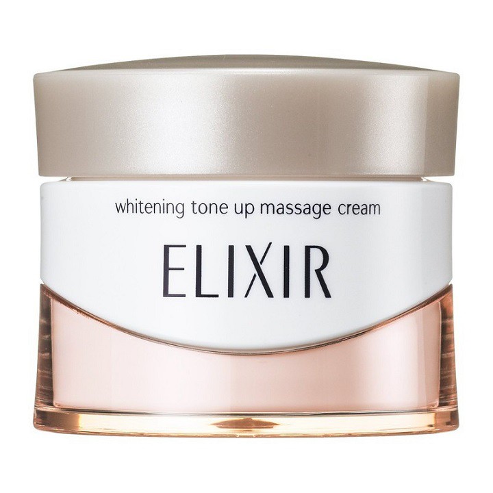 Kem massage Kem dưỡng trắng da mặt Chống Lão Hóa Shiseido Elixir Facial effect Massage Cream 93G Nhật Bản