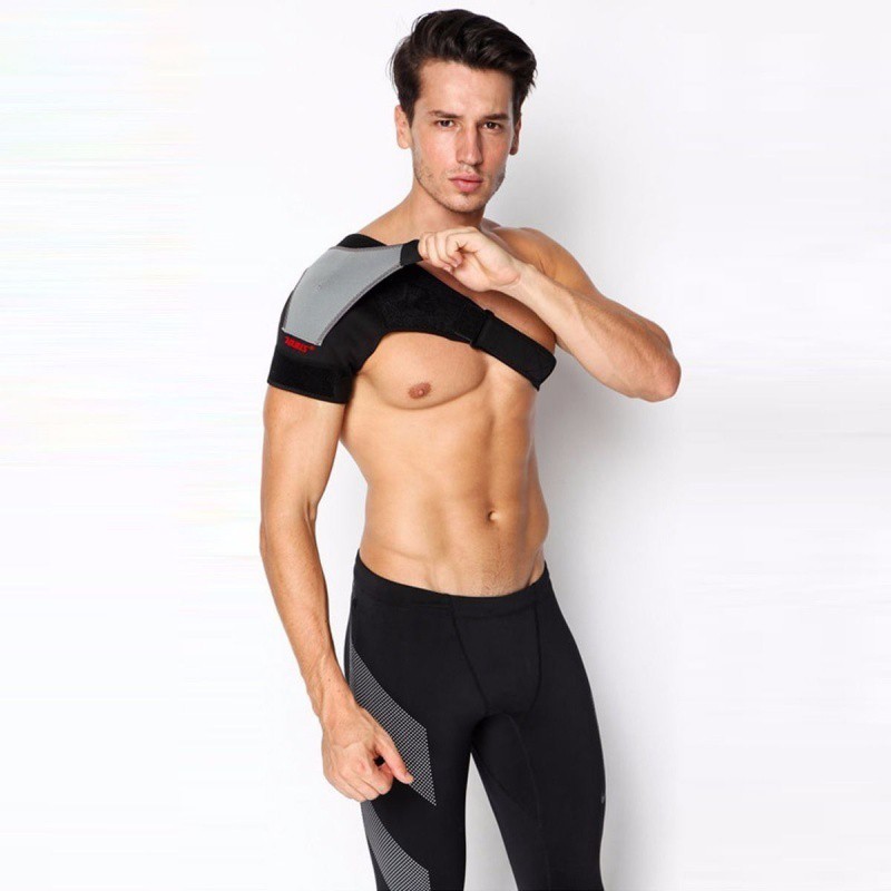 Đai quấn bảo vệ và hỗ trợ khớp vai khi chơi thể thao chất liệu cao su Neoprene