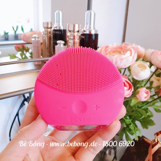 Máy rửa mặt Foreo Luna Mini 2 bản hồng đậm/xanh dương