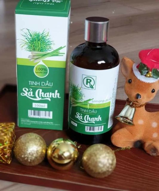 Tinh dầu xả chanh nguyên chất loại 1 I đuổi muỗi I xông phòng I khử mùi (100ml0