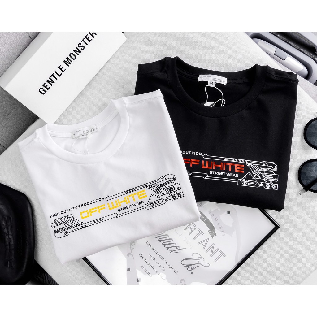 Áo thun nam mẫu OFF street cực cá tính