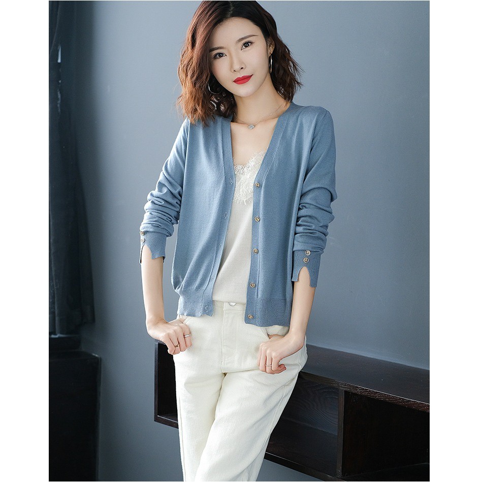 Áo khoác len nữ thu đông siêu đẹp, siêu phong cách | BigBuy360 - bigbuy360.vn