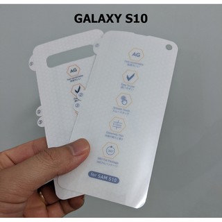Miếng dán PPF AG S10 chống xước màn hình 2 mặt(NHÁM)