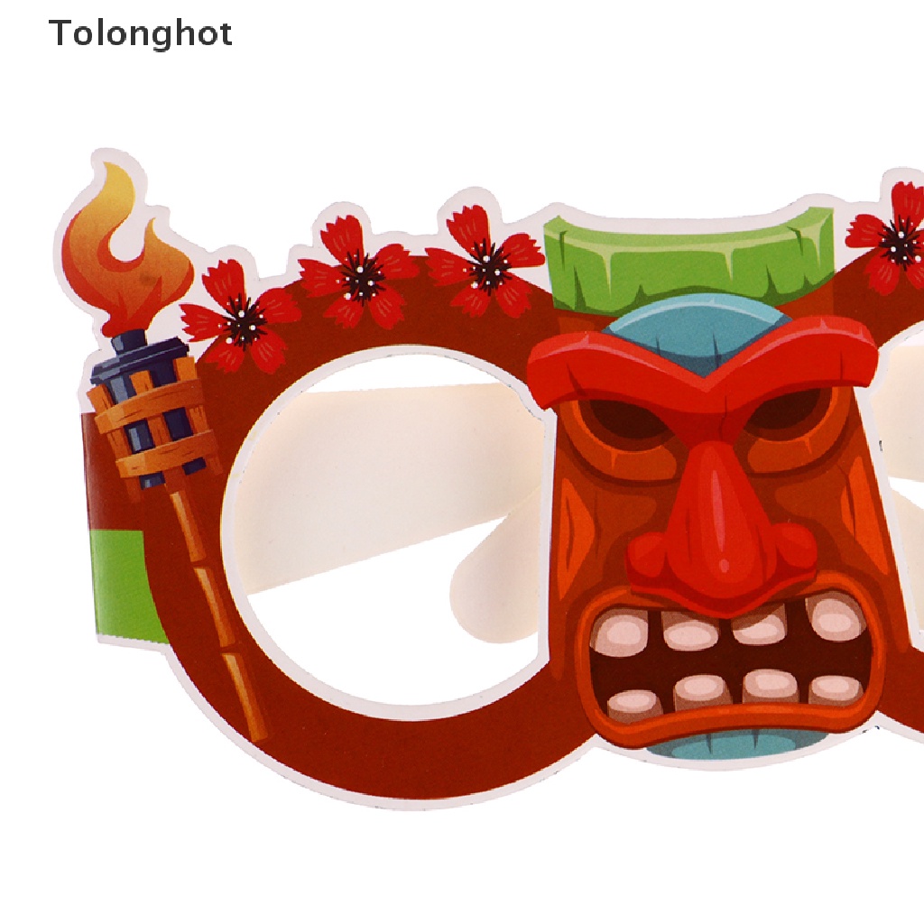 Set 6 Kính Mát Trang Trí Tiệc Phong Cách Hawaiian