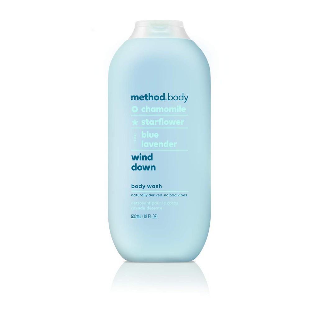 DẦU TẮM Method Body Wash 532ML CỦA MỸ - MÙI  WIND DOWN / DEEP DETOX / ENERGY BOOST / simply nourish / pure peace