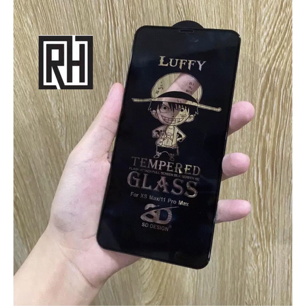 FREESHIP[ HOT ]Kính cường lực SD LUFFY chính hãng bảo vệ màn hình điện thoại IPHONE X- XS - 11 PRO tốt nhất